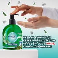 Gambar NORVUS - Hand Wash Refill Essential Eucalyptus 2x 410ml dari Norvus Indonesia Kota Administrasi Jakarta Barat 4 Tokopedia