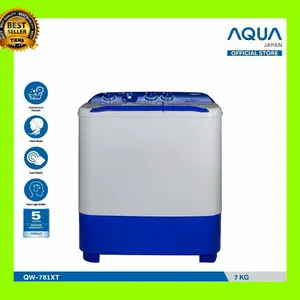 mesin cuci aqua qw 781 xt