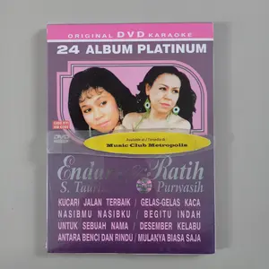 DVD KARAOKE ENDANG S.T. & RATIH P - 24 ALBUM PLATINUM