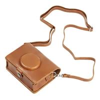 Gambar Leather Bag Pouch HORIZONTAL Fujifilm Instax Mini EVO Tas Kamera dari Instaxshop Kota Bandung 3 Tokopedia