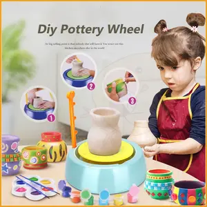 Mainan Edukasi Anak Refill Pottery Wheel DIY Toys / DIY pot tanah liat