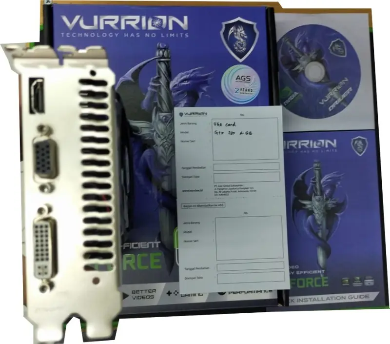 VGA VURRION GTX 750 2GB DDR5 128BIT 2