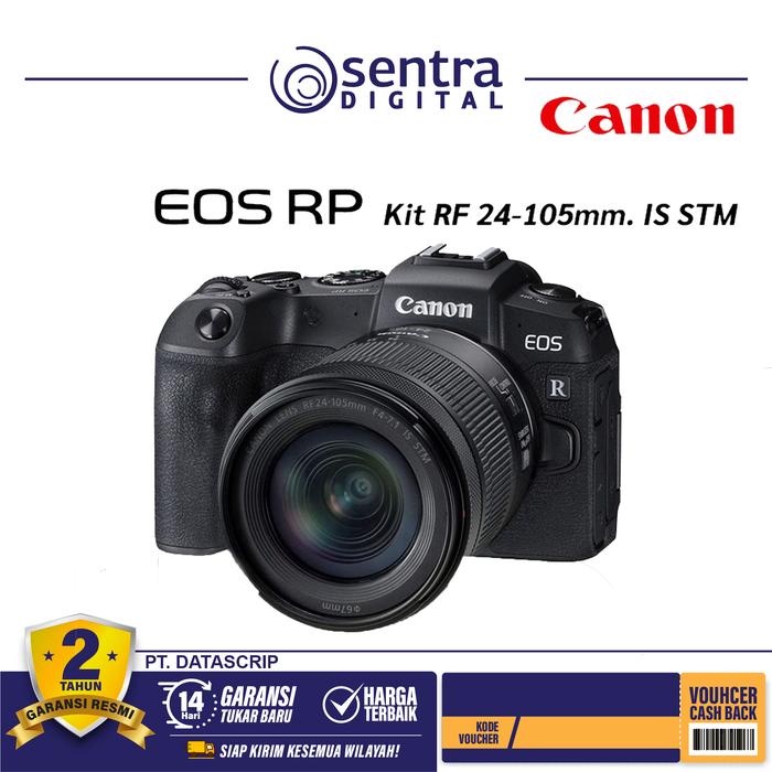 Gambar Canon EOS RP kit 24-105mm STM Kamera Mirrorless / Canon Mirrorless dari Sentra Digital Kota Surabaya Tokopedia