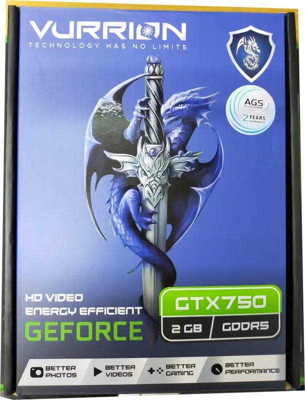 VGA VURRION GTX 750 2GB DDR5 128BIT 0