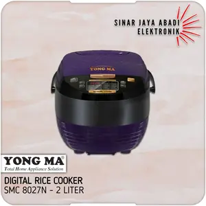 Yong Ma Magic Com SMC-8027N Digital Rice Cooker - [2 L / Violet]