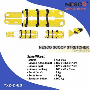 Tandu NESCO SCOOP STRETCHER Original