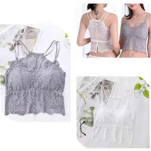 Sexy Lace Strapless Bra - V neck chest Bra