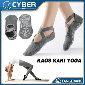 Kaos Kaki Yoga/Yoga Pilates Antislip Socks Gel/Gym Anti Slip Socks