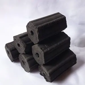 1 kg arang briket areng batok kayu hexagonal barbeque murah (10cmx5cm)