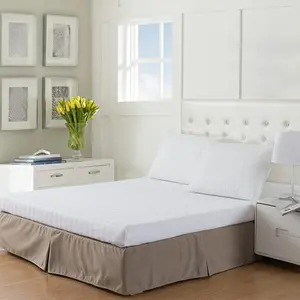 Bed Skirt Hotel Bahan Katun Hop & Mom BISA CUSTOM