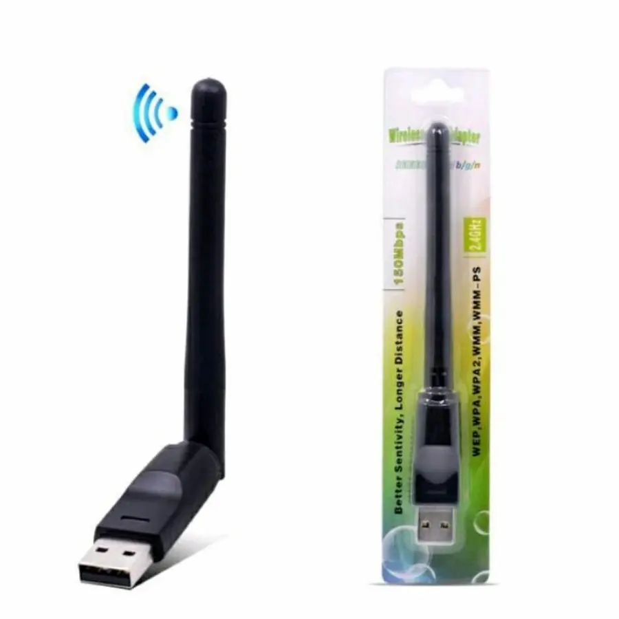 USB Wifi Antena Chipset Mediatek MT 7601 Support Set Top Box Digital