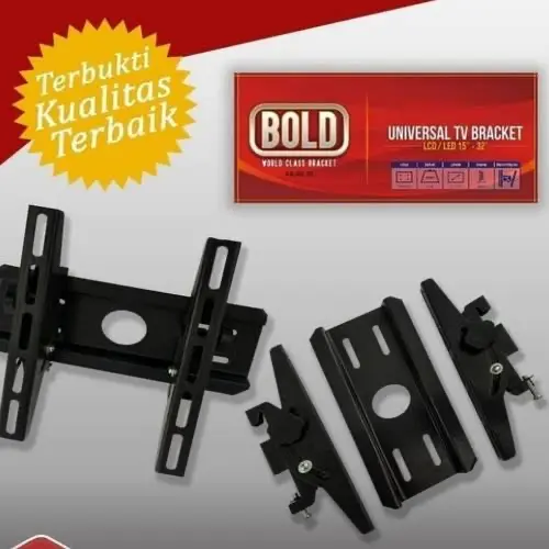 bracket tv led lcd 15 - 32 inch 32 inch dan 24-65 inch