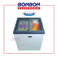 Gambar Frigigate Sliding Glass Chest Freezer 100L F-120SDFLV / CF 120SDF LV dari Bonbon Elektronik_NEW Kota Administrasi Jakarta Utara 2 Tokopedia