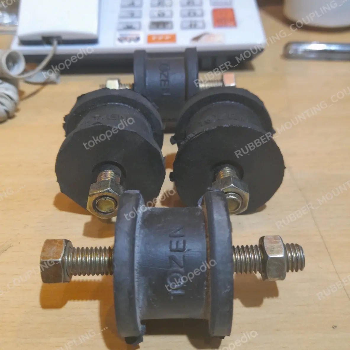 Rubber/karet engine mounting TOZEN. untuk panel
