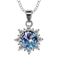 Gambar Flora Alexandrite Pendant - Kalung Alexandrite S925 by Her Jewellery - White Gold dari Her Jewellery Kota Administrasi Jakarta Pusat 4 Tokopedia