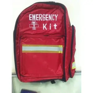 Tas Ransel P3K Merah Emergency Kit + Isi Lengkap First Aids Tipe A b c