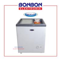 Gambar Frigigate Sliding Glass Chest Freezer 100L F-120SDFLV / CF 120SDF LV dari Bonbon Elektronik_NEW Kota Administrasi Jakarta Utara 1 Tokopedia