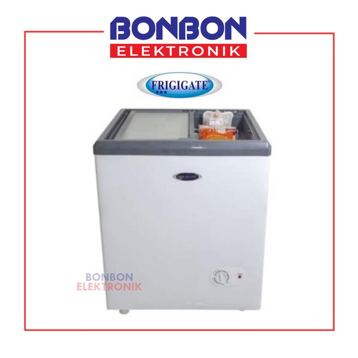 Gambar Frigigate Sliding Glass Chest Freezer 100L F-120SDFLV / CF 120SDF LV dari Bonbon Elektronik_NEW Kota Administrasi Jakarta Utara Tokopedia
