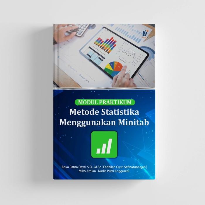 Gambar Modul praktikum metode statistika menggunakan Minitab dari tokowawasanilmubms Kota Yogyakarta Tokopedia