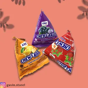 Chew Chew ball Chewy ball rasa jeruk/strawberry/anggur/ perman jadul