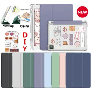Case For iPad Gen 11 10.9inch 9.7inch 10.2 Pro11 Smart Soft TPU Case iPad Gen 10 Mini Air7/6 Gen 9