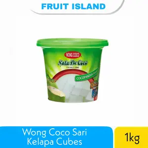 Wong Coco Sari Kelapa Cubes 1kg