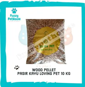 Wood Pellet Pasir Kucing Pelet Kayu Loving 1kg REPACK - Cat Litter