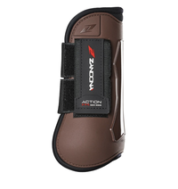 Gambar ZANDONA Action Tendon Boots for Show Jumping. Entry level untuk pemakaian harian. - Brown, M dari BTS Tack Shop Kab. Tangerang 2 Tokopedia