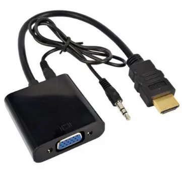 CONVERTER HDMI TO VGA AUDIO - KABEL HDMI - VGA LINE OUT - HDMI TO VGA