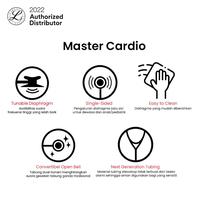 Gambar 3M Littmann Master Cardiology Stethoscope - BLACK / BRASS - 2175 dari Littmann Official Store Kab. Bogor 3 Tokopedia