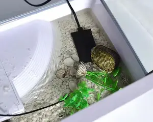 Aquarium Heater Heating Rod Plate Penghangat Kura Air Baby Turtle