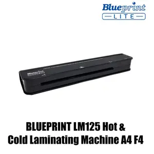 MESIN LAMINATING HOT & COLD UKURAN A4 F4 BLUEPRINT LM125