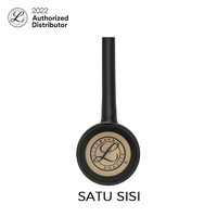 Gambar 3M Littmann Master Cardiology Stethoscope - BLACK / BRASS - 2175 dari Littmann Official Store Kab. Bogor 4 Tokopedia