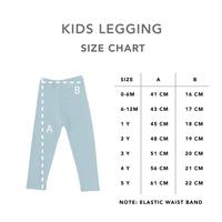 Gambar Legging Anak Polos Baby Legging Mooi Dusty Blue - 0-6 MONTS dari mooi_NEW Kota Administrasi Jakarta Barat 4 Tokopedia