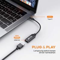 Gambar Converter HDMI Female to Type C JETE X6 - Garansi 2 Tahun dari Doran Gadget Official Kota Denpasar 5 Tokopedia