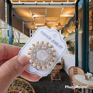 Turun Harga Bros Mutiara Zircon Bros Terlaris Korea Style