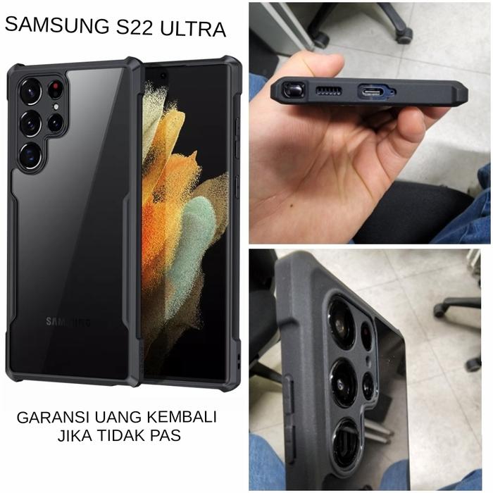 Gambar Casing Softcase Transparan Premium Samsung S22 Ultra Soft Back Case - TRANSPARAN dari hanamigadget Kota Administrasi Jakarta Selatan Tokopedia