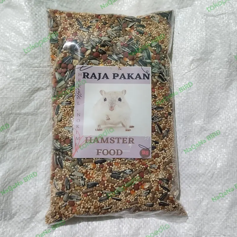 makanan hamster 1 kg RP 0