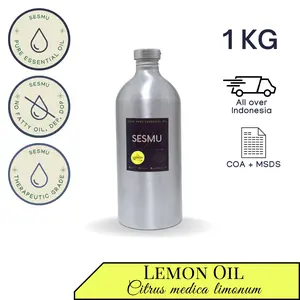 1 KG / 1 L / 1000 ML LEMON 100% PURE ESSENTIAL OIL / MINYAK ATSIRI