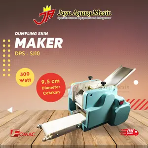 Dumpling Skin Maker FOMAC DPS-SJ10 / Mesin Penipis Adonan Kulit pangsi