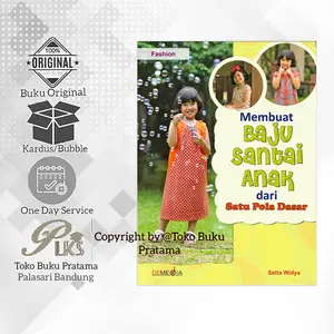 Buku Membuat Baju Santai anak dari satu pola