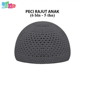 Ulikids Peci Rajut Anak / Kopiah Rajut Anak / Peci Rajut Muslim