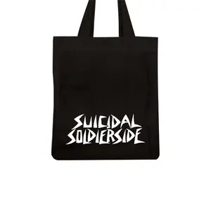 Totebag Soldierside Suicidalss Hitam BT098
