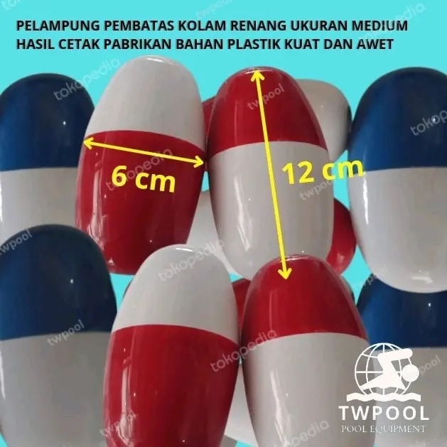 pelampung pembatas kolam renang 1 pcs 0