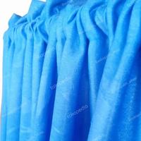 Gambar gorden kupu-kupu tebal kombinasi miring biru langit dan cream dari GORDEN ASILA Kab. Bandung 3 Tokopedia