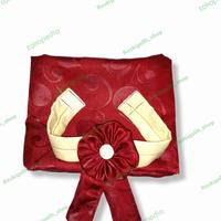 Gambar gorden kupu-kupu jendela tebal warna maroon dari GORDEN ASILA Kab. Bandung 2 Tokopedia