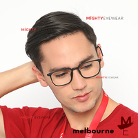 Gambar KACAMATA ANTIRADIASI PHOTOCROMIC BLUECHROMIC BLUERAY MELBOURNE hitam Pria dari MIGHTYEYEWEAR Kota Administrasi Jakarta Selatan 5 Tokopedia