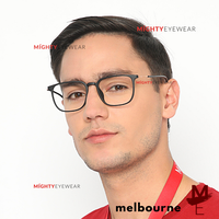 Gambar KACAMATA ANTIRADIASI PHOTOCROMIC BLUECHROMIC BLUERAY MELBOURNE hitam Pria dari MIGHTYEYEWEAR Kota Administrasi Jakarta Selatan 3 Tokopedia