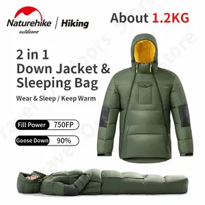 JAKET SLEEPING BAG 2 IN 1 NATUREHIKE NH21YR001