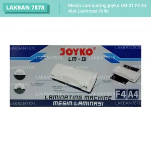 Mesin Laminating Joyko LM-01 F4 A4 Alat laminasi Folio